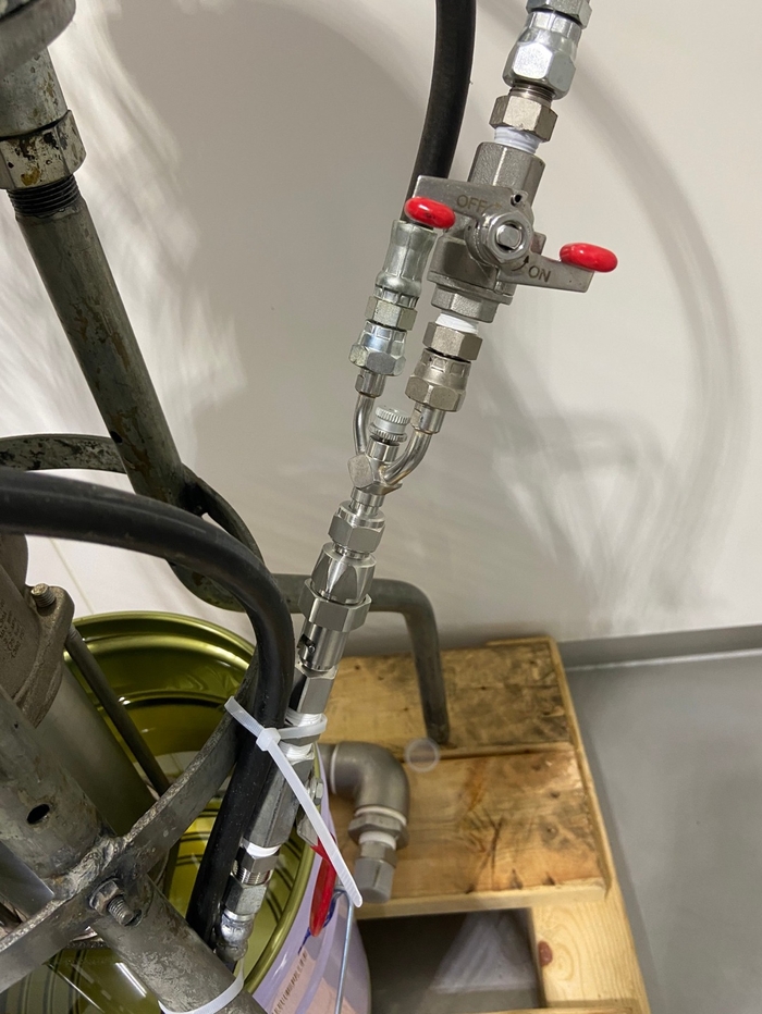 It is a testing for Airgun Coupling from Japanese customer. It was passed and will supply mass production soon.